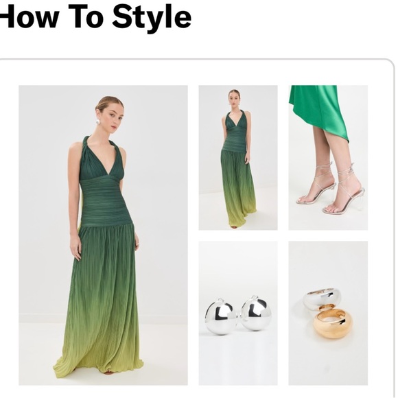 MAYLÉ VÁSQUEZ Eco Maxi Dress SIZE: MEDIUM - Picture 6 of 13